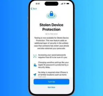 新邱苹果授权维修店分享被盗设备保护功能开启方法 