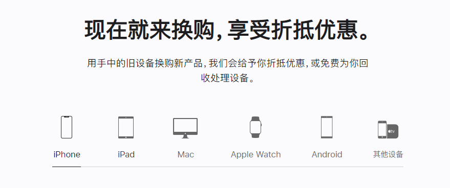 新邱苹果手机维修分享iPhone以旧换新的去处 