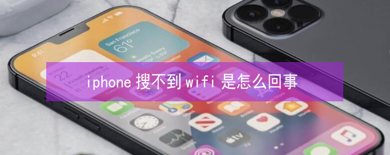 新邱苹果13维修分享iPhone13搜索不到wifi怎么办 