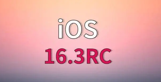 新邱苹果手机维修分享iOS 16.3 RC版升级_iOS 16.3 RC版一键刷机教程 